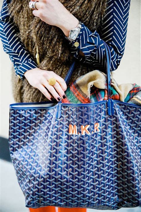 goyard monogram bag.